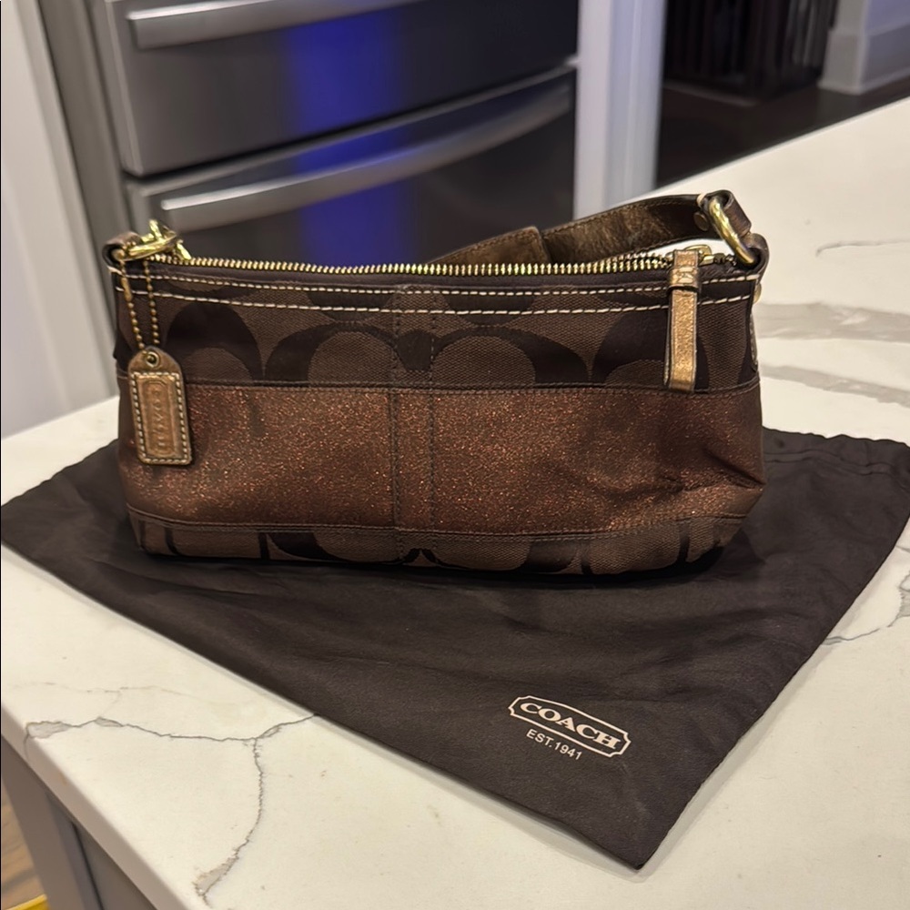 Coach Brown Shoulder Bag